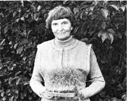 Dr. Ann Wigmore is founder and director of the Hippocrates Health Institute in Boston, where she teaches visitors from all over the world a wholistic physical/spiritual way of life.